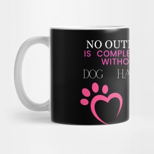 no outfit is complete without dog outfit t shirt Mug